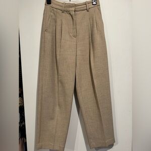 Wilfred Cream High-Waisted Trousers